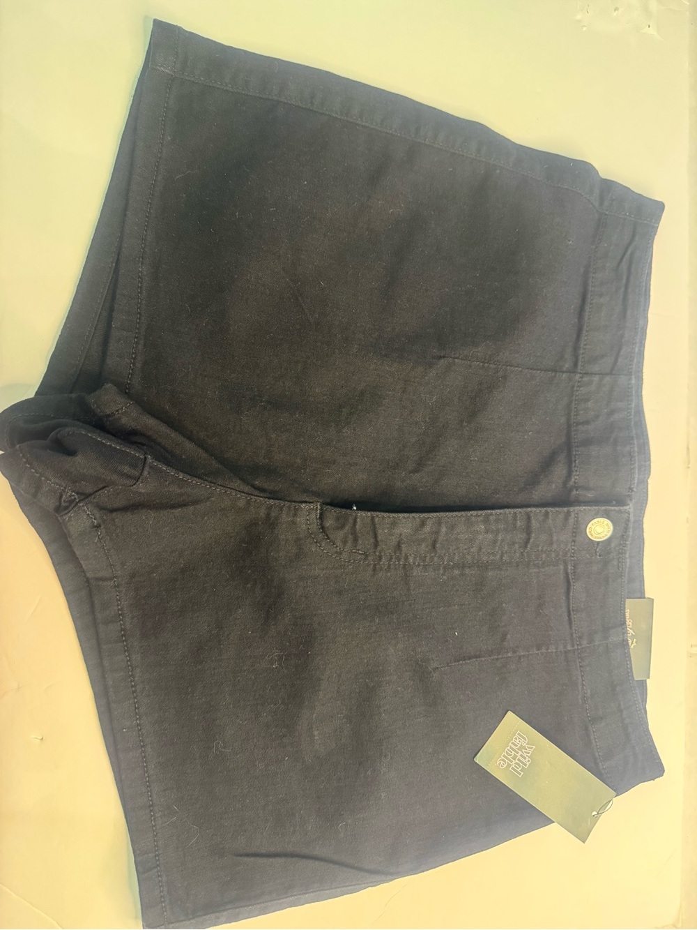 wild fable Black High Waist Everyday Shorts